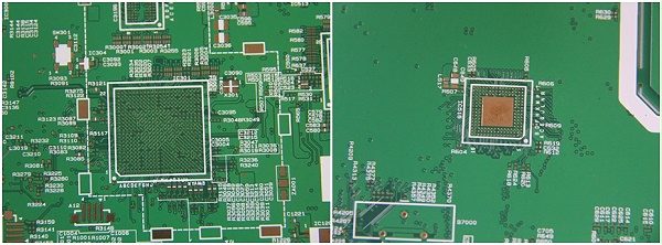 摄像设备PCB线路板展示图
